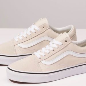 Cream colored VANS | good condition | women’s 7